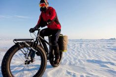 Южный полюс покорен на велосипеде